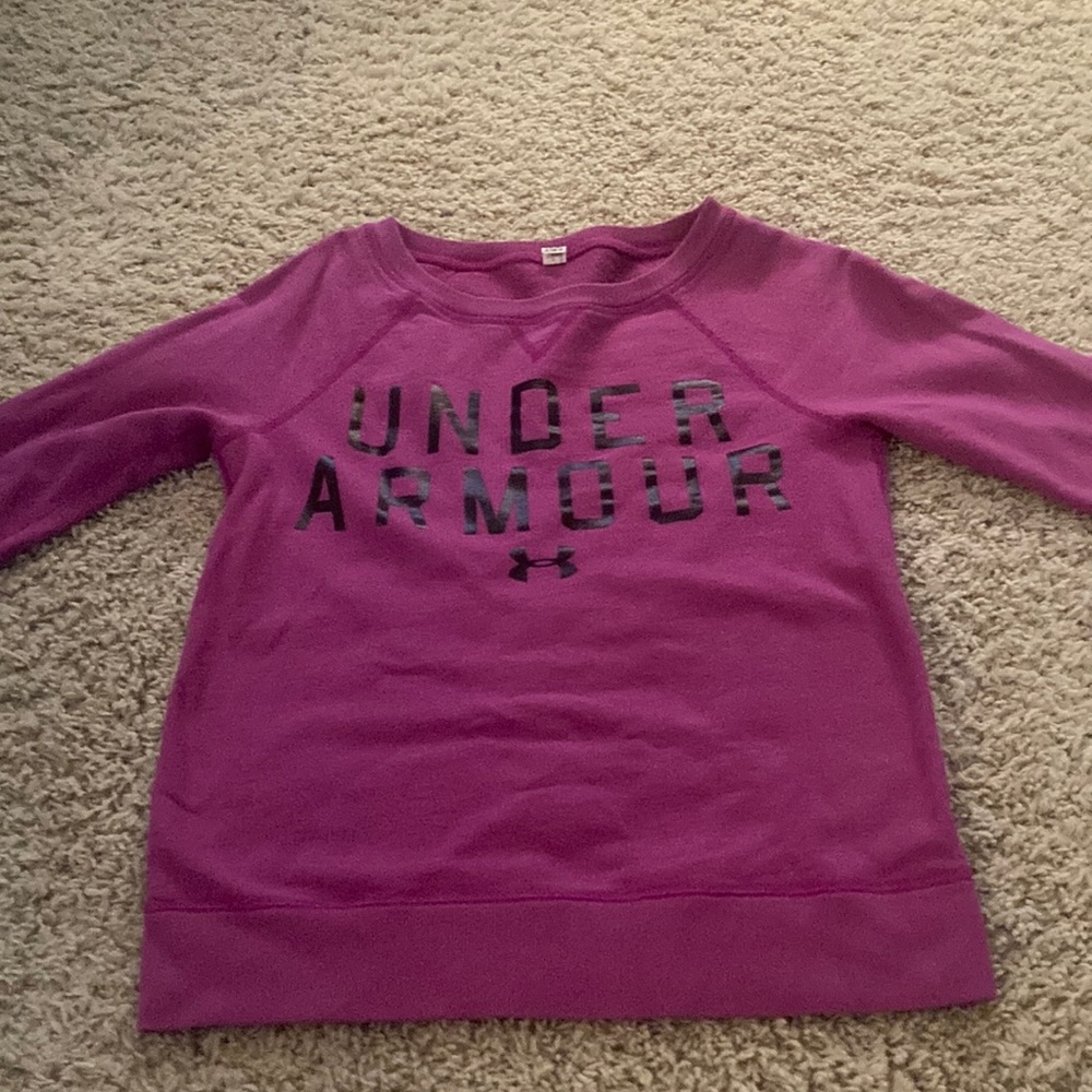 Under armor crewneck.